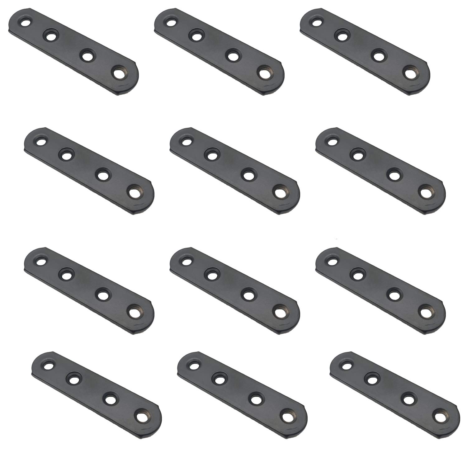 MTMTOOL Straight Brace Brackets Flat Repair Mending Fixing Plate Corner