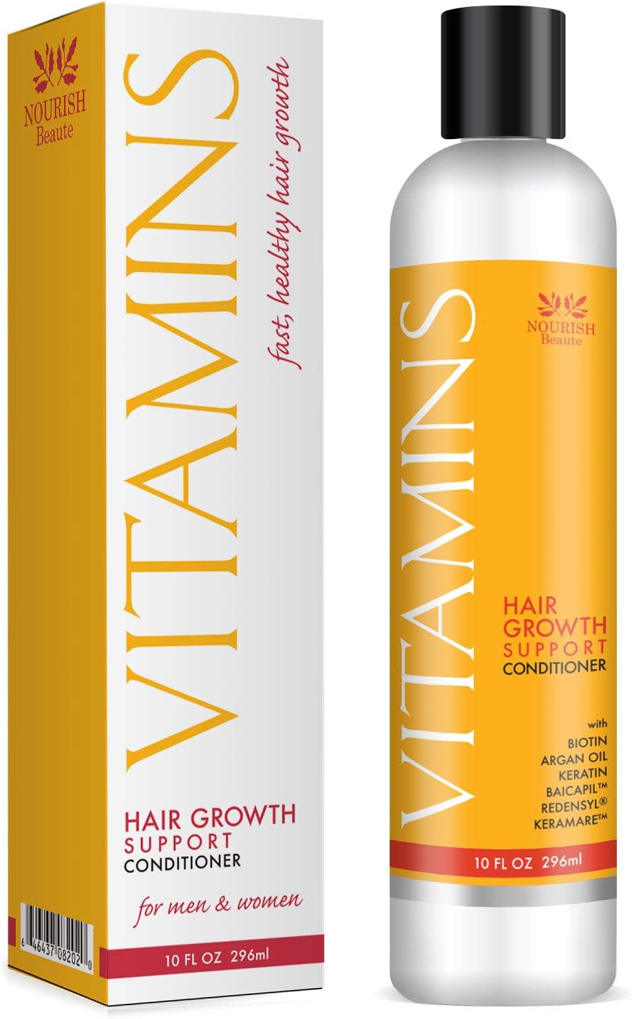 Vitamins Hair Loss Conditioner for Thinning Hair 296ml with Caffeine