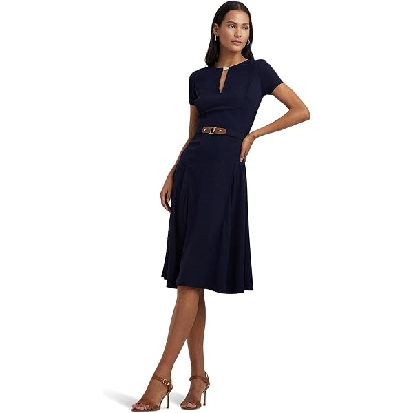 Lauren Ralph Lauren Womens Tie-Front Linen Shirtdress Explorer Sand 6 at  Amazon Women's Clothing store