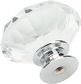 ZEONHAK 20 Pcs Crystal Diamond Drawer Pulls Cabinet Knobs 40x30mm view 3