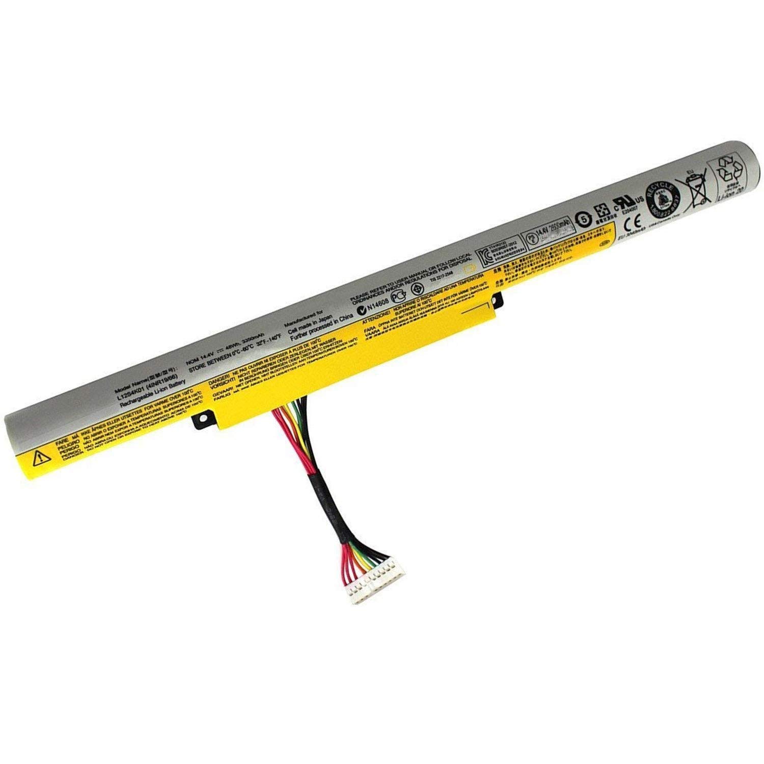 Hubei L12s4k01 L12l4k01 L12s4e21 L12m4e21 L12m4k01 4inr19 65 1 4inr19 66replacement Battery For Lenovo Ideapad Z400 Z500 Z510 P500 P400 Touch Series Z400a Z500a 14 4v 48wh 3350mah Buy Online In Bosnia And Herzegovina At Desertcart Productid