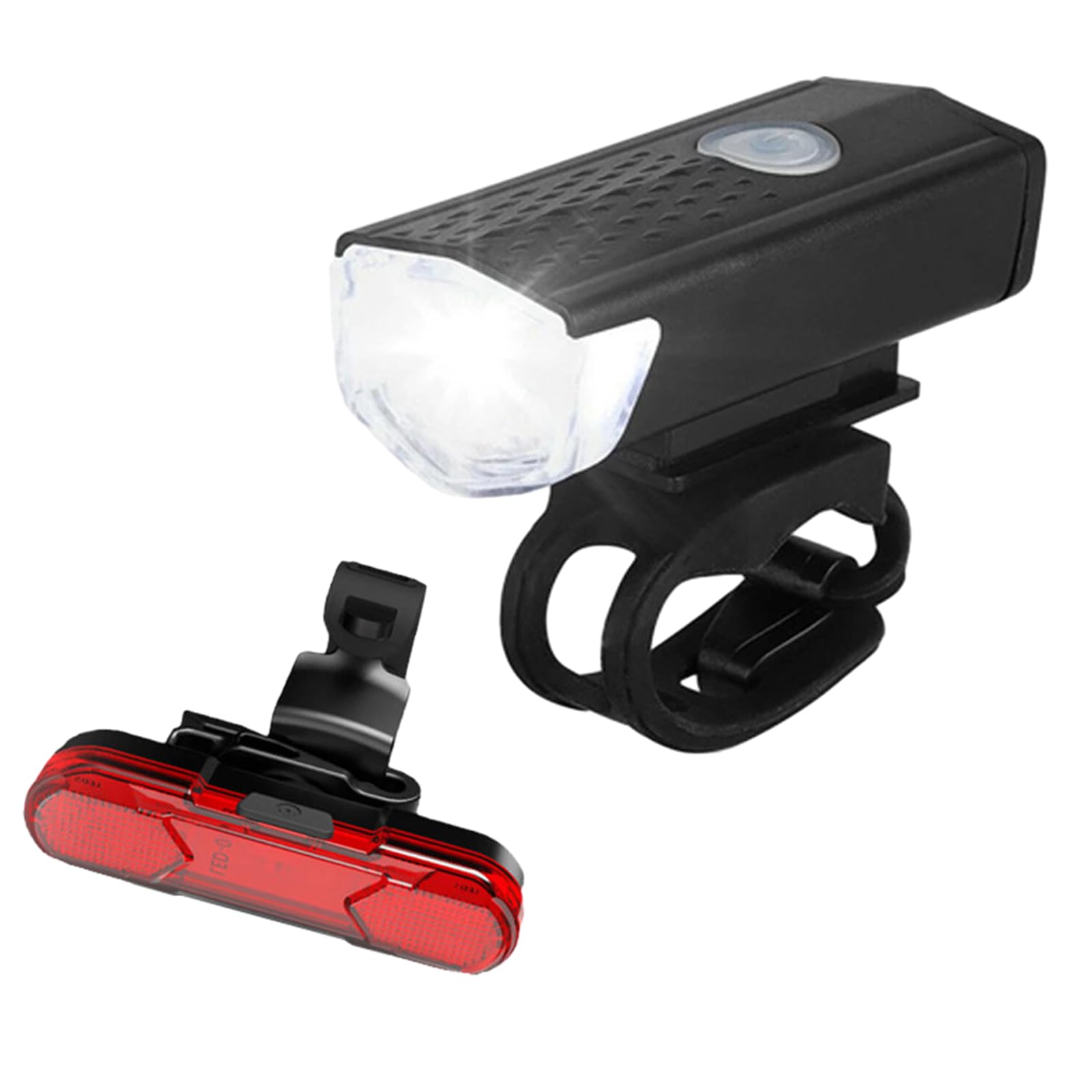 Bike Lights Front And Back, Super Bright Bike Light Set, USB Rechargeable Front Headlight and Back Taillight, Waterproof, 4 Lighting Modes Mountain Road Bicycle Lights