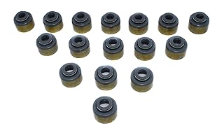 JUMBO AUTO PARTS 16pcs Engine Valve Stem Oil Seals For 93-02 Hyundai Accent Scoupe 2222423500