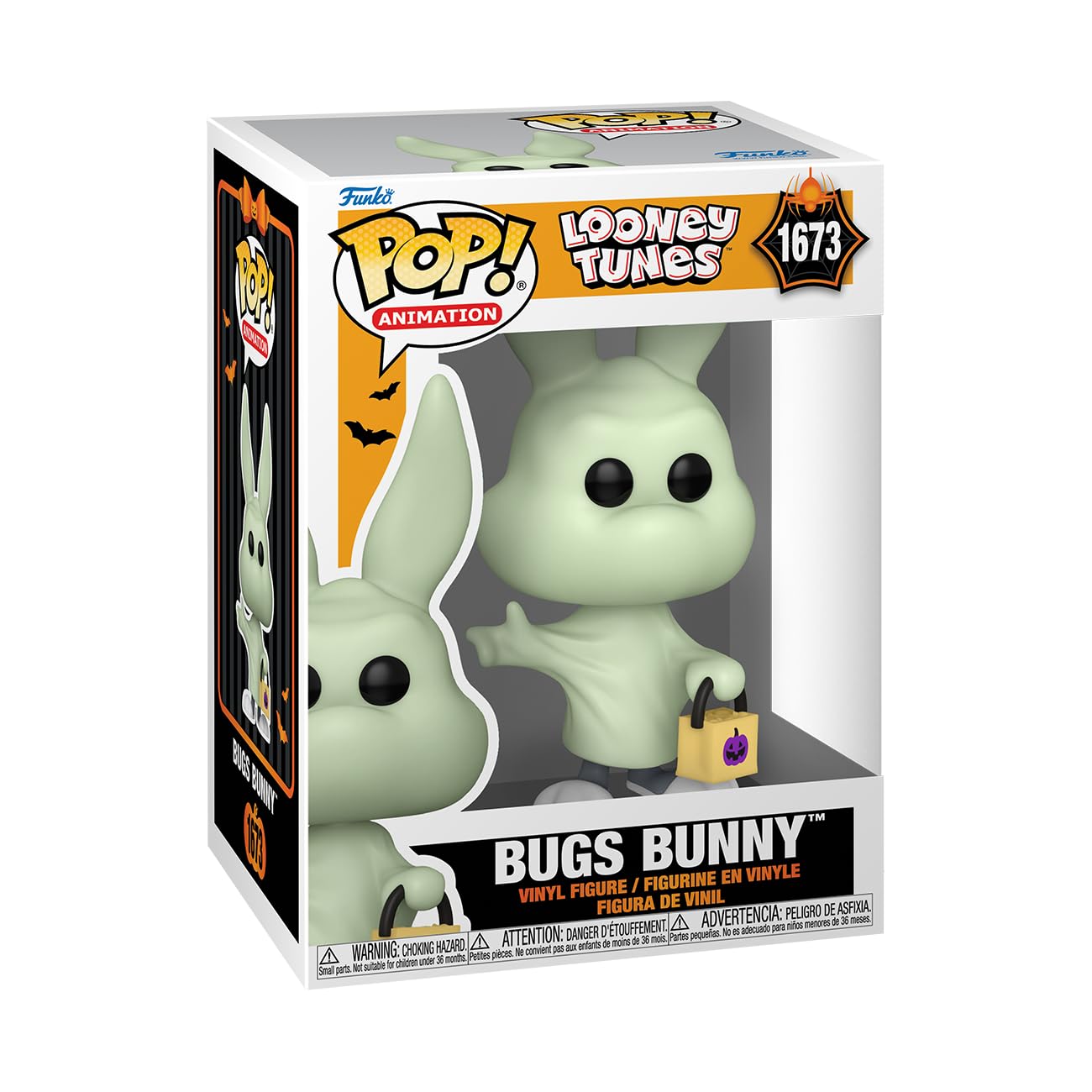 Funko Pop! Animation: LTH – Bugs Bunny - (Ghost) ​ - Looney Tunes - Collectable Vinyl Figure - Gift Idea - Official Merchandise - Toys for Kids & Adults - TV Fans - Model Figure for Collectors