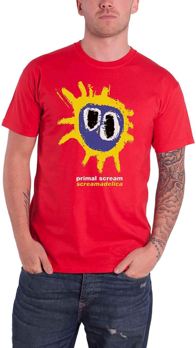 screamadelica t shirt red