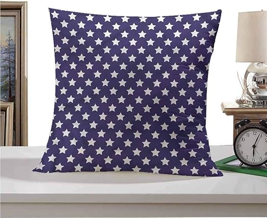 Amazon Com Polyester Decorative Pillows Navy Flag Symbol With
