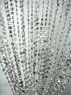 Amazon Com Shopwildthings Beaded Curtain Diamonds Crystal