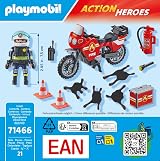 Playmobil 71466 Action Heroes Motorcycle Oil Spill Incident 21 pcs view 8