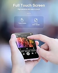 64GB MP3 Player with Bluetooth 5.3, Portable