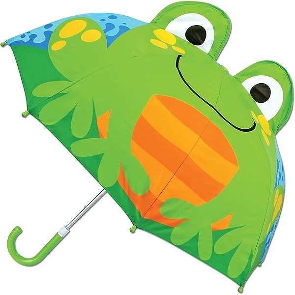 Parapluie Enfant ShedRain - Manche Grenouille - Nylon - Sécurisé Et Rigolo