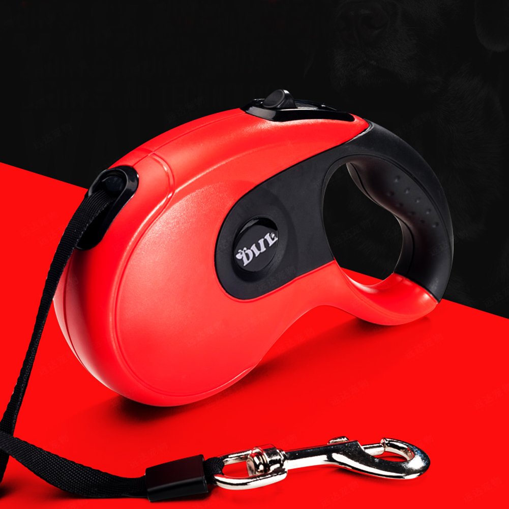 COODIA Retractable Dog Leash Dog Heavy Duty Automatic Lead Rope Walking Leash for Medium Large Pet Dogs up to 85lbs Tangle Free,16Ft,One Button Break & Lock