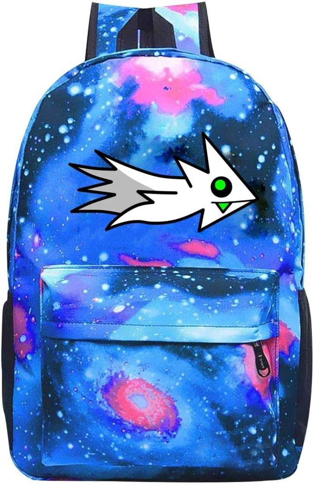 Star School Bag Geometry Ship Dash Fashion Satchel Galaxy Backpack for Student Kids Boys Girls