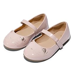 K KomForme Girl's Ballet Flats Non-Slip Soft Mary