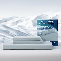 Dream Valley® Queen Size Cooling Fitted Sheet with
