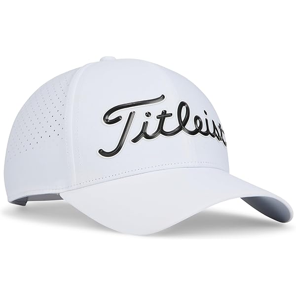 Titleist Golf Players Classic Visor White/Black One at Amazon