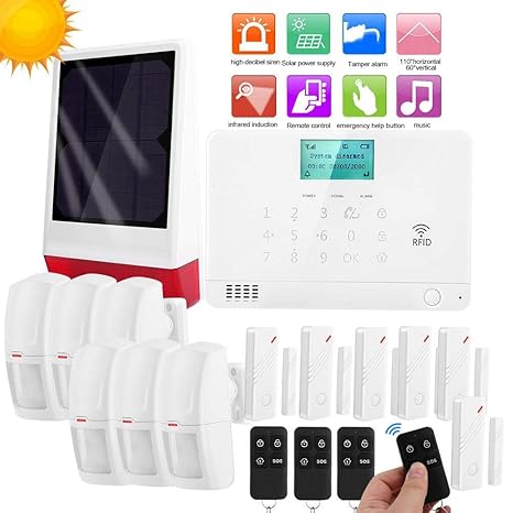 Sirena Inalámbrica, Kit de Seguridad Antirrobo Inteligente ...