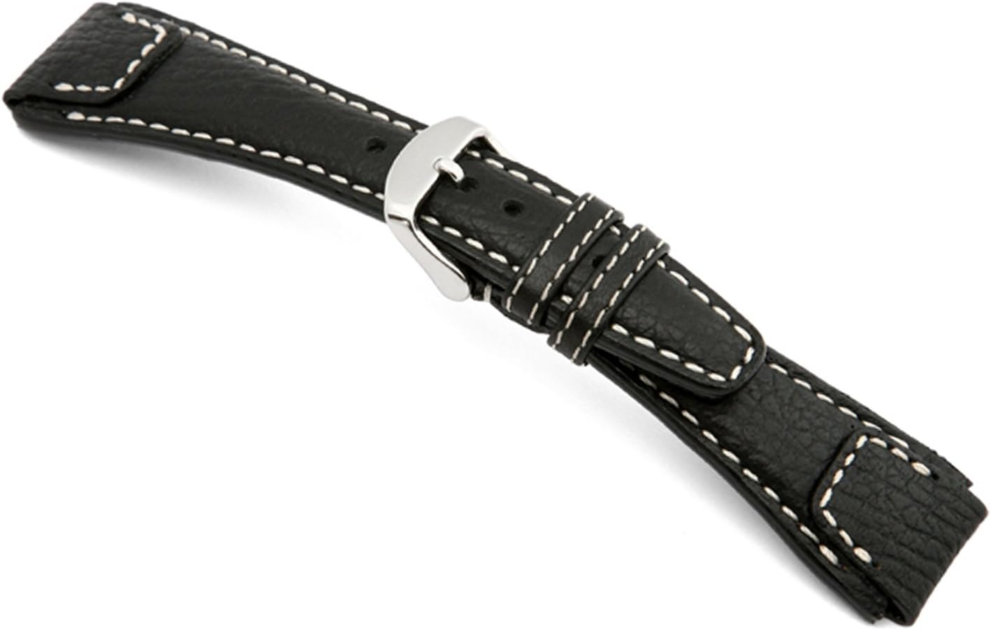 PanatimeRIOS1931 Nature - Genuine Buffalo Leather Watch Band with White Stitching 114x82