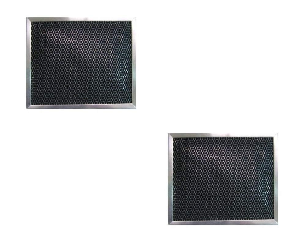(New part) Filter for Broan BPSF30 99010308 QS WS Carbon Filter Hood Range 30" - 2 Pack/firs for many models, check in description + (one free author's book)