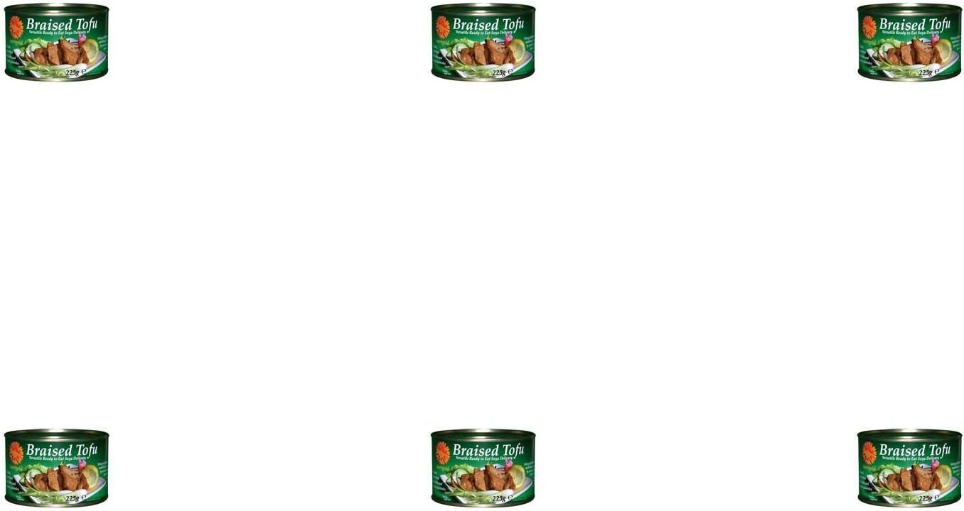 (6 PACK) - Marigold Braised Tofu - Canned| 225 g |6 PACK - SUPER SAVER - SAVE MONEY