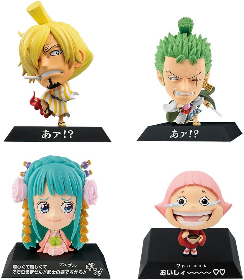 Amazon Co Jp 一番くじ ワンピース ワノ国編 第二幕 F賞 Facemotion 全４種 ホビー 通販