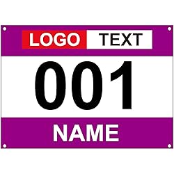 Muka 200 PCS Customized Running Bibs Race