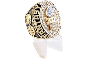 guancrown 2023 Fantasy Football Championship Trophy Ring | Award For Fantasy Football League Winner