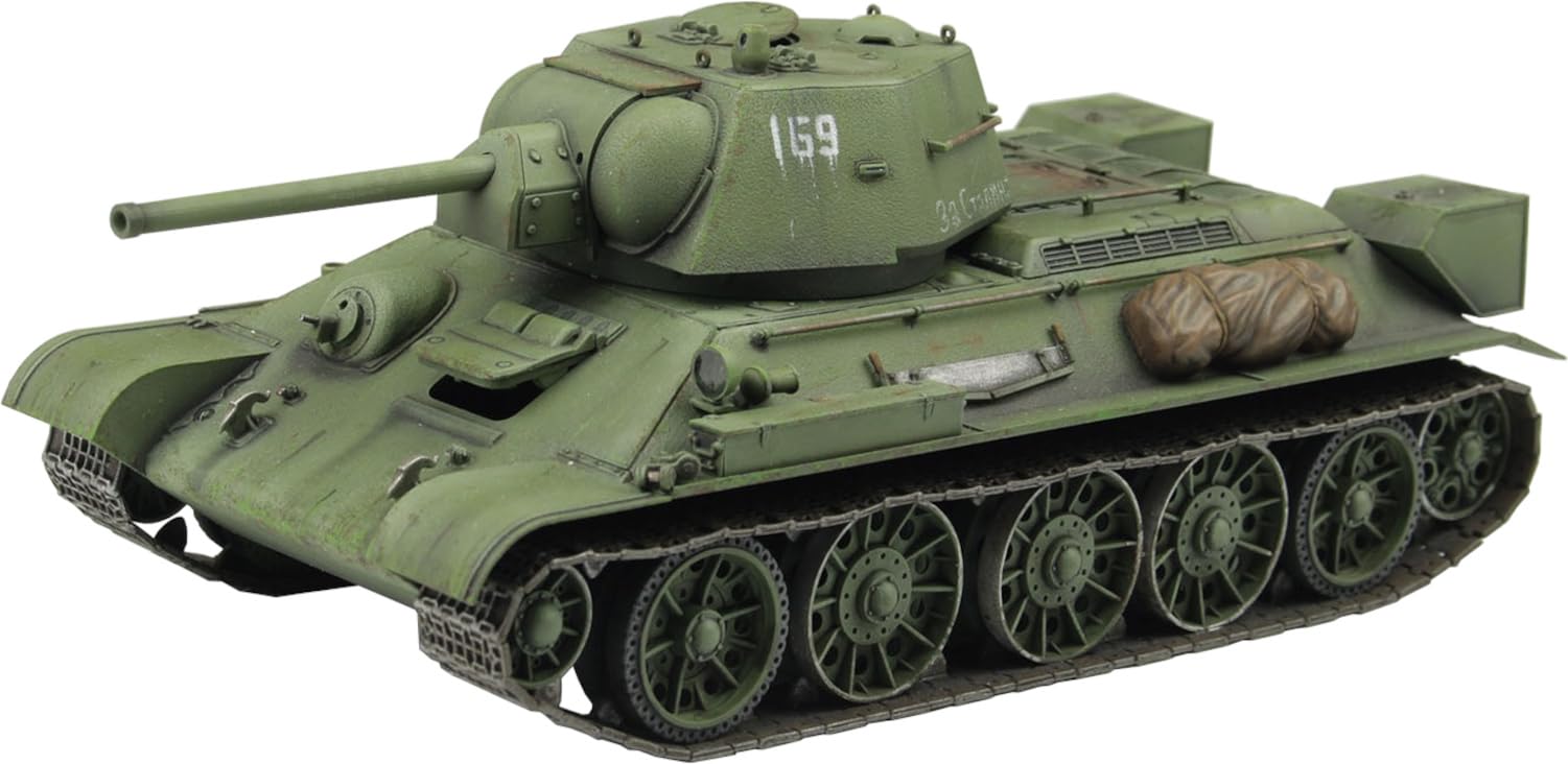 Italeri -6570 T-34/76 1943 Premium Edition, 1:35 scale, Model Kit, Plastic Modeling, IT6570