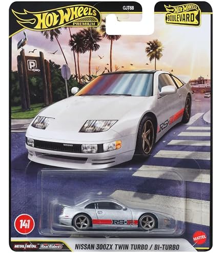 Hot Wheels スピードレーサー（全9点） Amazon.com: Hot Wheels Nissan 300zx Twin Turbo Short Card, red