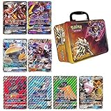 5 Oversized Jumbo GX Pokemon Cards with Collectors Chest Tin