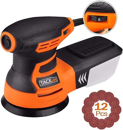 Tacklife Orbital Sander 3 0a 5 Inch Random Orbit Sander With