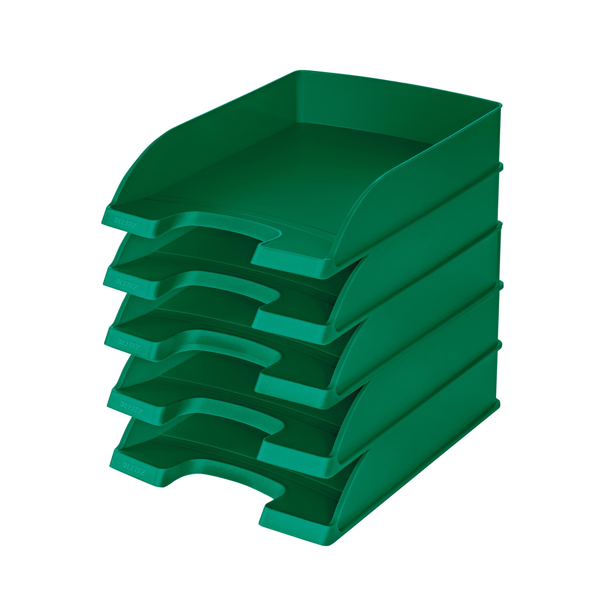 Leitz Plus 52270055 Letter Tray Standard Pack of 5 Green