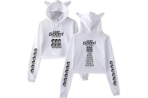 XKPOPFANS Kpop NCT DREAM Hoodie Album We Boom Pullover Jeno Mark Taeyong Crop Top Sweatshirt