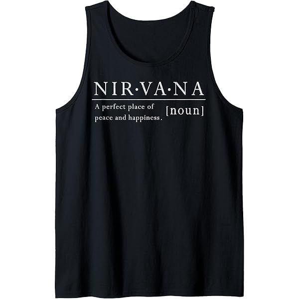 Amazon.com: Nirvana Tank Top Muscle T Shirt Nevermind Album