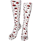 ZCERA Kids Cozy Knee High Tube Compression Socks Funny Novelty Athletic Long Crew Socks for Child Girls Boys Youth 19.8in