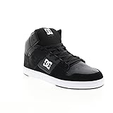 DC Men's Shoes Cure High Skate, 12 Black