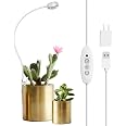 SANSI 5W Dimmable LED Grow Light With Clip – Full Spectrum, 18 LEDs, 2-Year Warranty (Open Box)