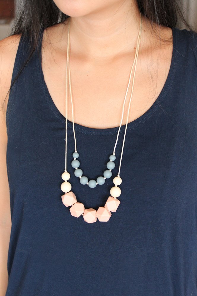 fox and finn teething necklace