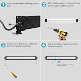 Linke LED RGB Light Bar 42W Wall Washer 3350LM 10 Colors 30 Modes Remote view 7
