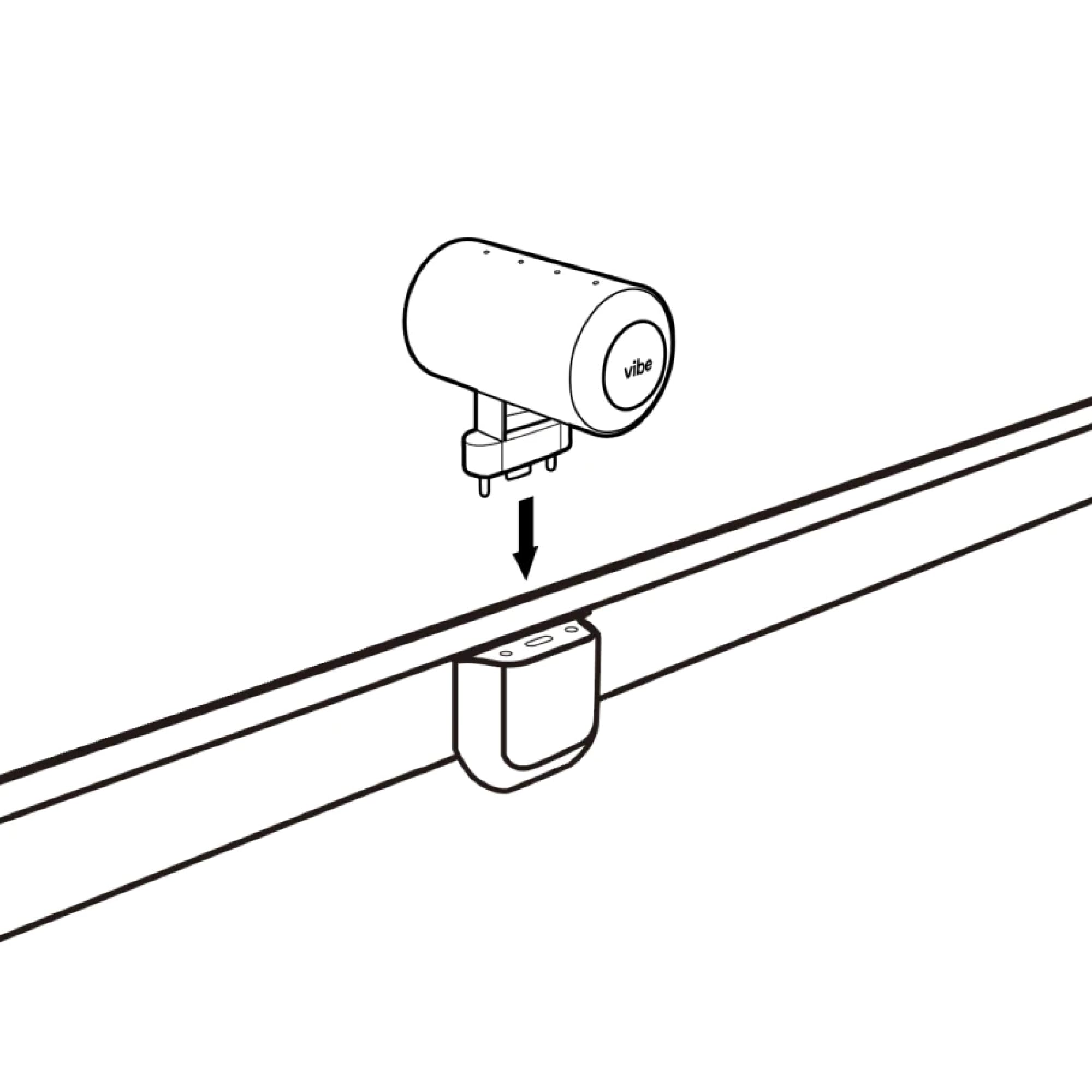 Vibe Smart Camera Smart Whiteboard, 4K Meeting Room Video Camera, 6 Microphones, Wide Field of View 142°, AI-Powered Tracking & Auto Framing