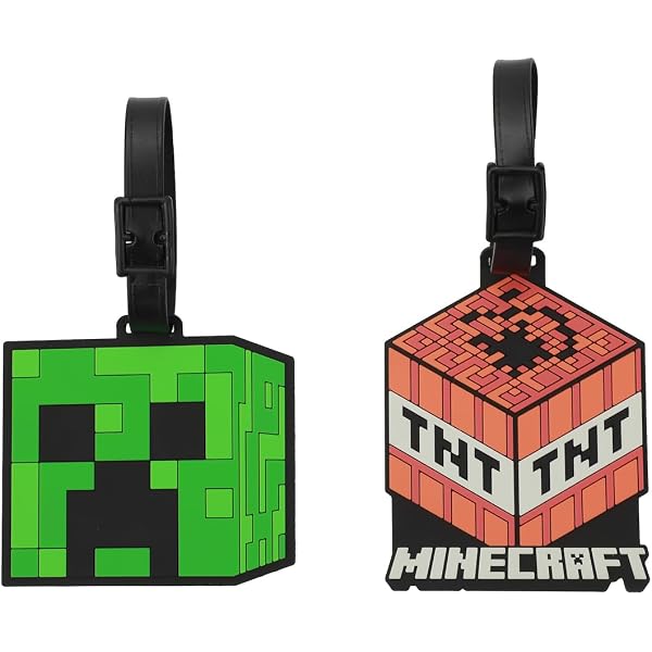 Amazon.com | Bioworld Minecraft Creepers 2-Piece Backpack & 18