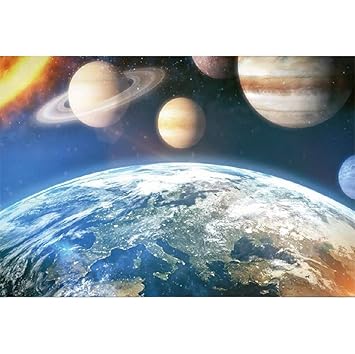 Amazoncom Leyiyi Earth Backdrop 5x3ft Photography