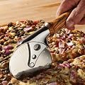 Stainless Steel Pizza Cutter Turning Kit, Chrome Finish