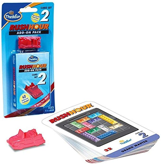 Amazon Co Jp シンクファン Thinkfun ラッシュアワー拡張キット2 Rush Hour 2 正規輸入品 パズルゲーム Toys
