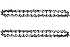 Mini ChainsIMOUMLIVE 2 Packs 6 Inch Chainsaw Chain,6 Inch Replacement Chain for IMOUMLIVE Chainsawaw Cordless 6'' with 2×21V Battery