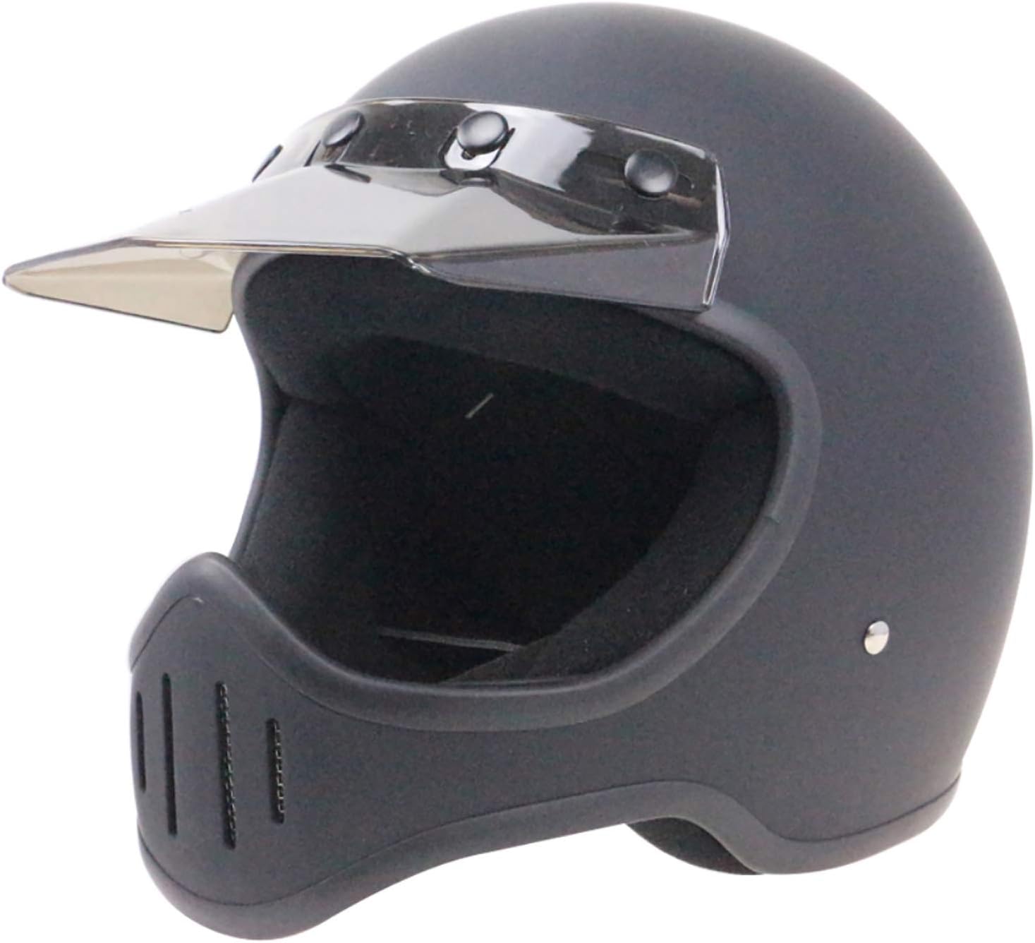 retro motocross helmet