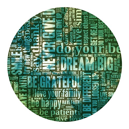 Next Innovations Motivational Wall Art Dream Big 16" Round Pricepulse