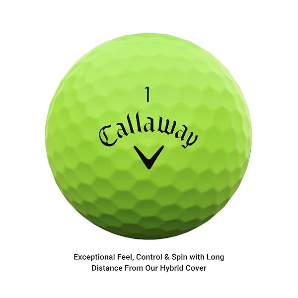 CALLAWAY GOLF SUPERSOFT GOLF BALLS (2023, GREEN)