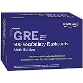 GRE Vocabulary Flashcards, Sixth Edition + Online Access to Review Your Cards, a Practice Test, and Video Tutorials (Kaplan Test Prep)
