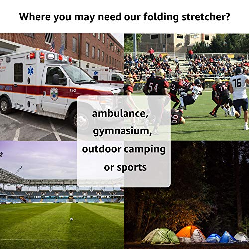 5 Medical+Emergency+Stretcher+Aluminum+Portable