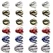 Croch 24 Bundles Silicone Jig Skirts DIY for Rubber Fishing Bass Jig Lures 50 Strands Fishing Bait Accessories